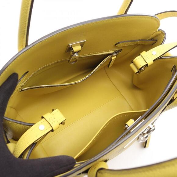 LOUIS VUITTON Yellow Leather Bag - Picture 3 of 9